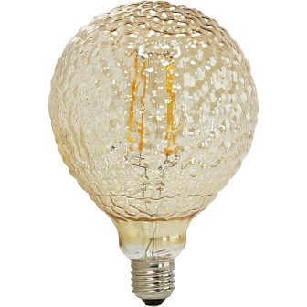 Żarówka dekoracyjna Elegance LED Pattern 2W złota